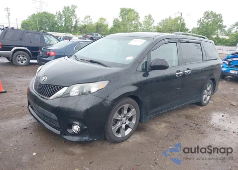 2014 Toyota Sienna Se 8 Passenger from USA, damaged, VIN 5TDXK3DCXES460558